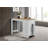 Nefretiri 2 - Person Double Pedestal Base Dining Set