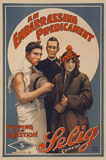 « un predicament ennuyeux » par les tôles. publicité rétro litho
