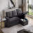 Convertible Upholstered Sectional Sofa with Pull-out Chaise-489679510-489679498