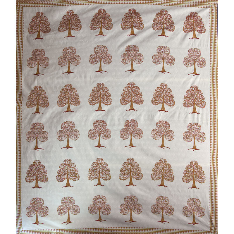 Tapisserie d'arbre en coton