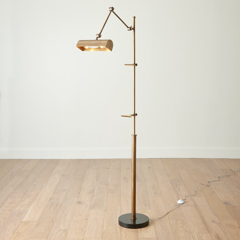 LED Swing Arm Floor Lamp