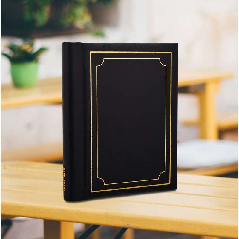 Cardboard No Subject Album, Black