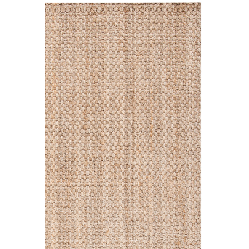Tapis en jute tissé à la main Nenuphar, 2pi 3 po x 10 pi