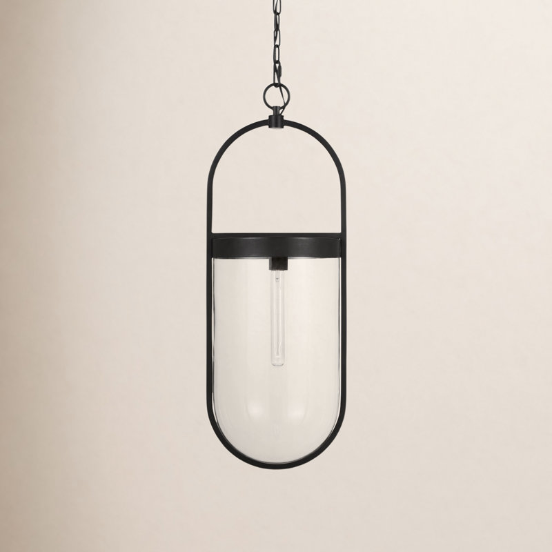 Blaine 1 - Light Pendant, Aged Iron, 31.125" H x 10.75" W x 11.5" D