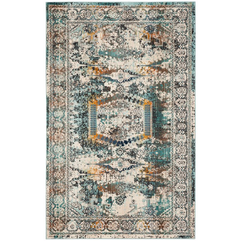 Wayne Performance Oriental Rug, Rectangle 4' x 6'