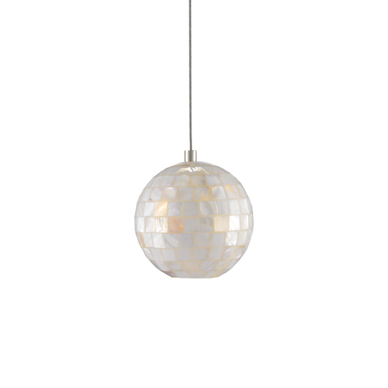 Luminaire suspendu sphérique 1 lumière Finhorn