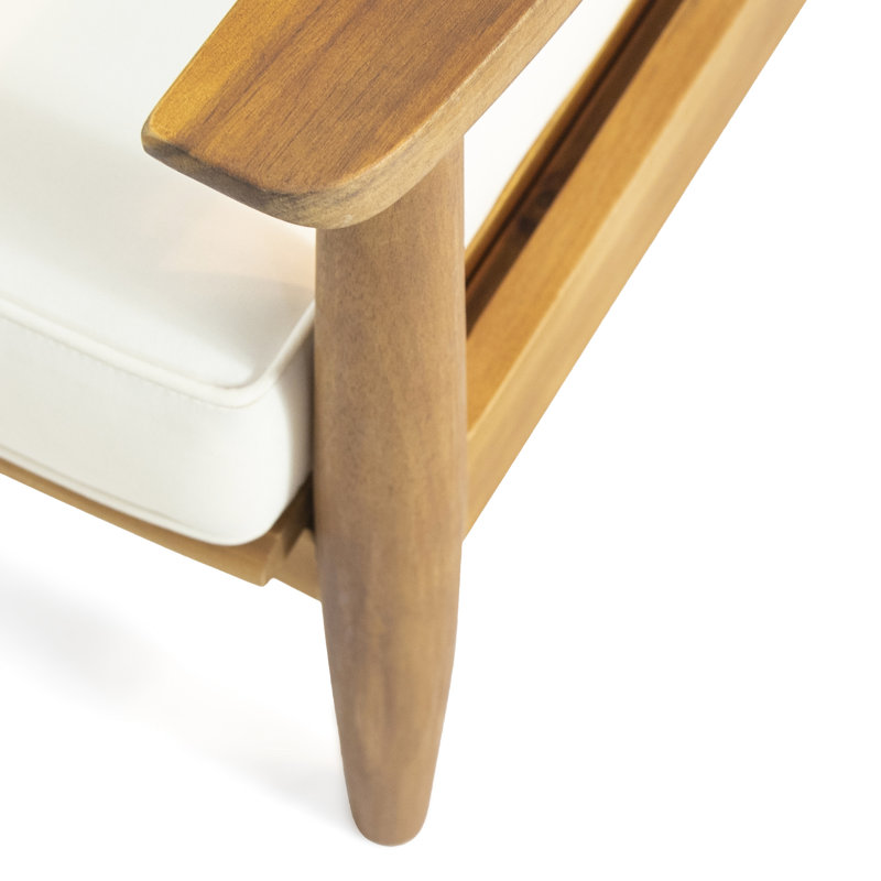 Sleek Wood Outdoor And Coffee Table With Fresh Design Charming, Beige