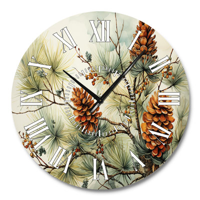 Horloge murale pin