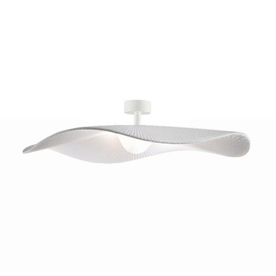 Mediterrània Plastic LED Semi Flush Mount