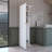 Storage Broom Closet White