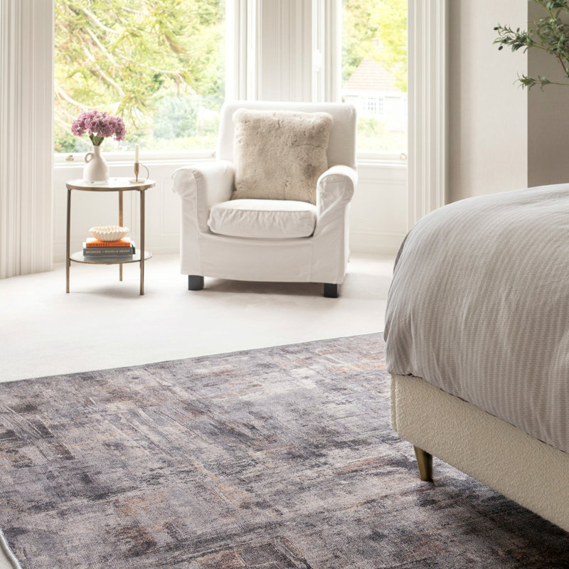 Tathiana Vintage Look Cotton Machine Tufted Area Rug, 200cm x 290cm