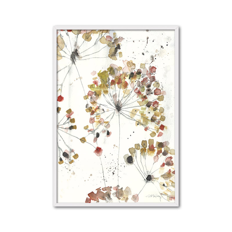 Dandelion Flower by Marta Castet-Bellocq - Single Picture Frame Painting, 122cm H x 82cm W x 3cm D