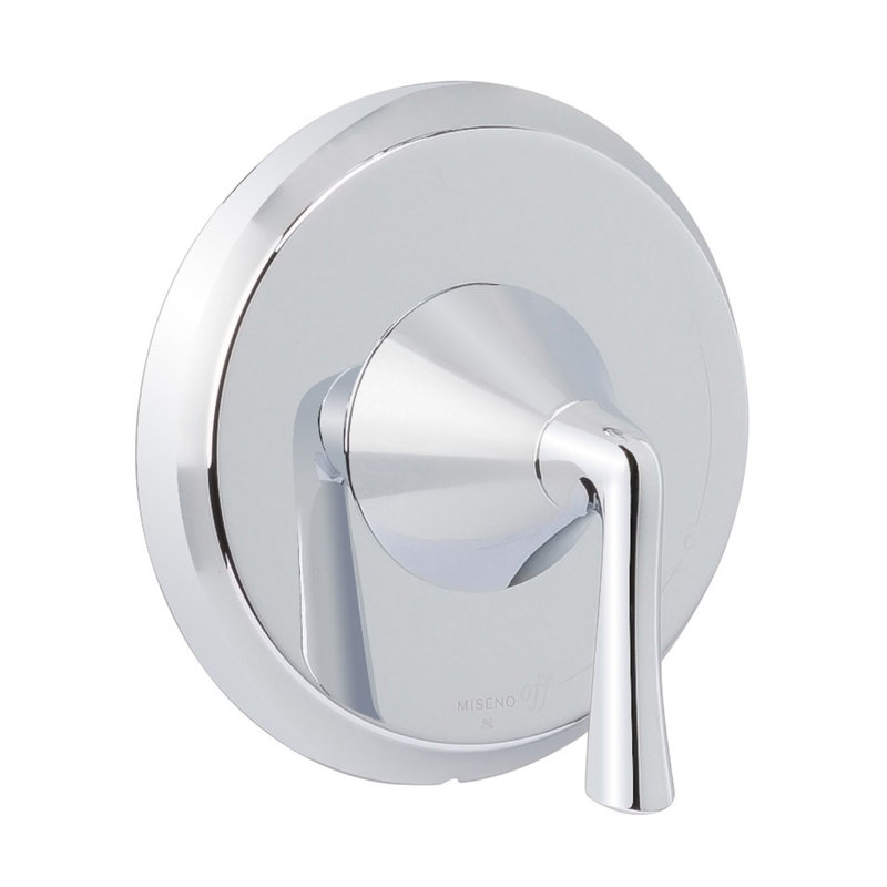 Bella Single Function Pressure Balanced Valve Trim Only with Single Lever Handle - Less Rough In, Polished Chrome