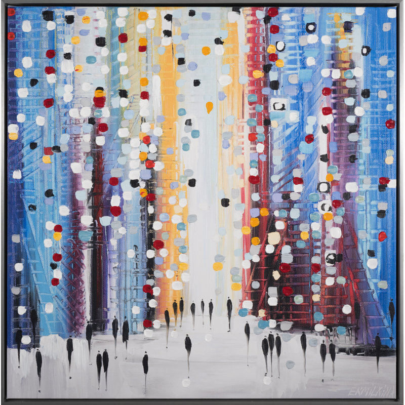 Night Walk Print by Ekaterina Ermilkina