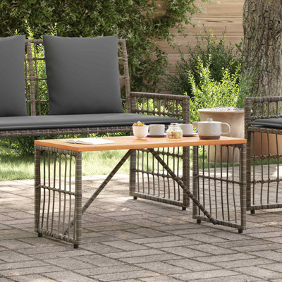 Charessa Rectangular Outdoor Coffee Table , 80cm cm W 40cm cm D