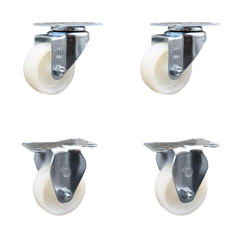 4 Piece Nylon Caster Set