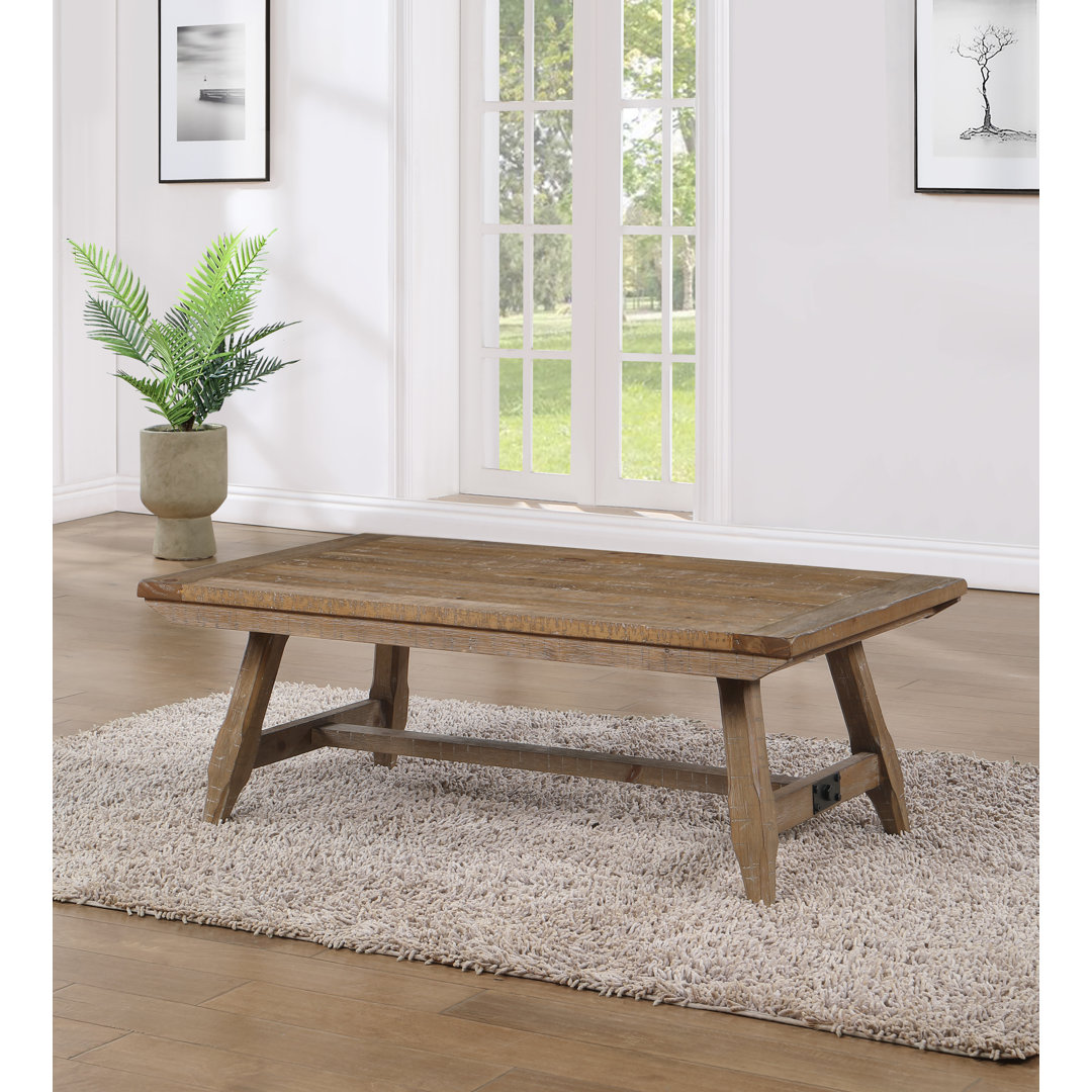 Surbit Solid Pine Coffee Table Wildon Home®