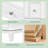 Bathroom Vanity With Ceramic Sink Top, MDF And Solid Wood Base, Modern Sink Cabinet For Small Bathrooms-798788562-798788561