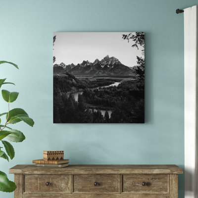 Grand Tetons IV by Andre Eichman - No Frame Print on Canvas
