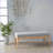 Christopher Knight Home Mid-Century Tufted Bench with Solid Birch Legs | Light Grey | Fabric