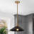 Tilda 1 - Light 14" Wide Electroplated Brass Single Pendant-586530980