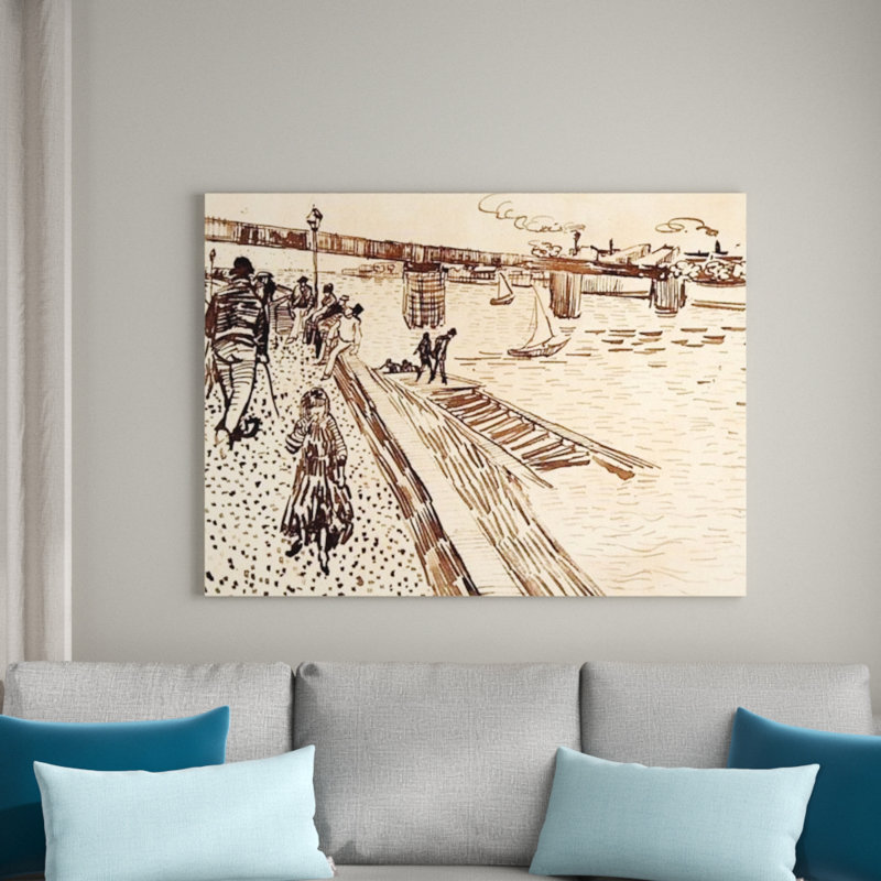 1 Piece Wall Art, 60cm H x 80cm W x 1.8cm D