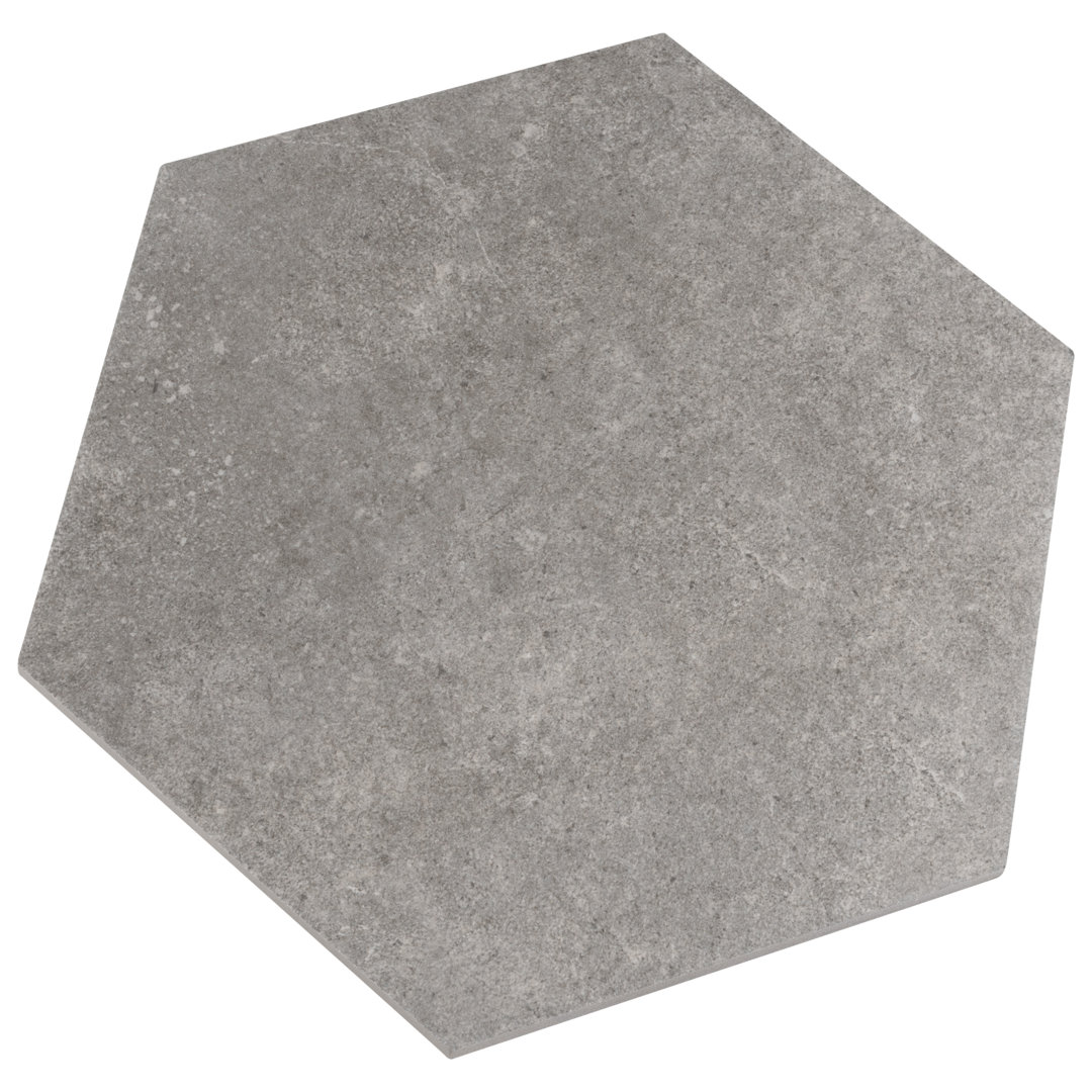 Traffic Hex 9" x 10" Porcelain Field Tile Merola Tile