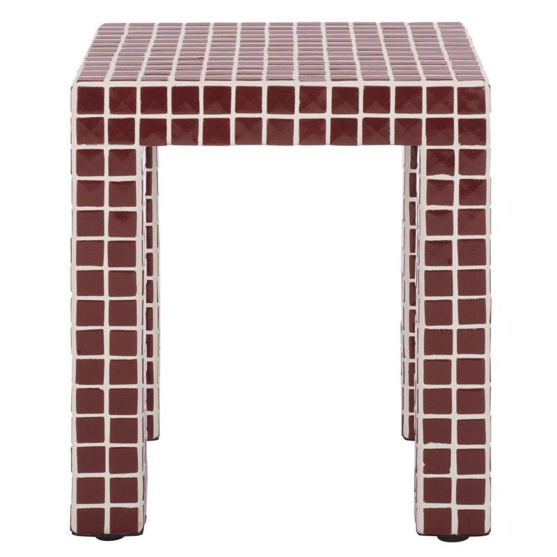 Hotaru Accent Table, Bordeaux