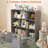 Toy Storage Organizer With 2 Storage Bins,Toy Storage Cabinet, Toy Chest Storage For Playroom, Grey-125766175