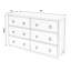 Lark 6 Drawer Dresser-1353886778
