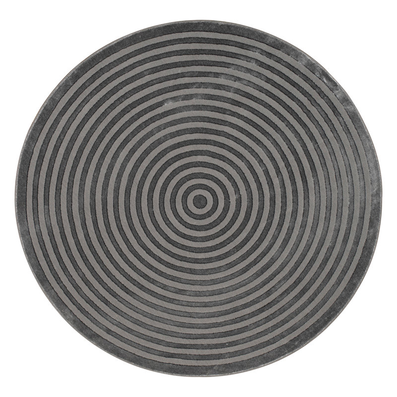 Nora Rug Abstract Indoor / Outdoor Area Rug, Round 170 cm