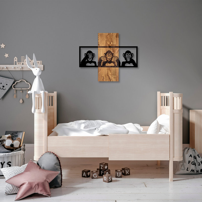 Décoration murale en bois