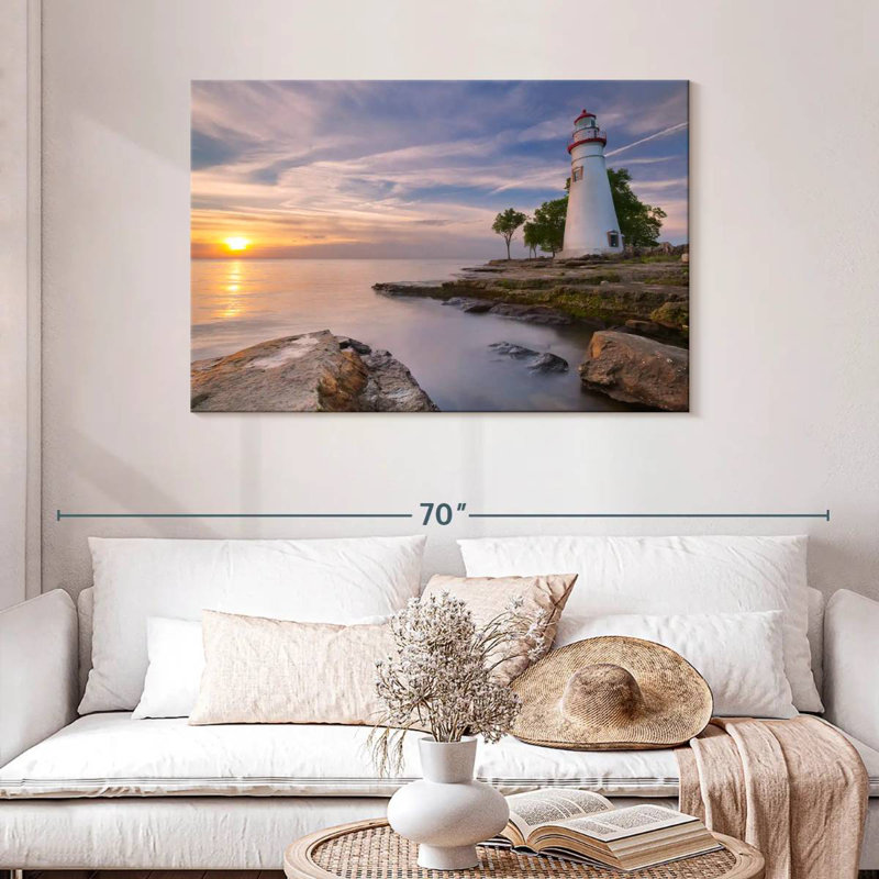 Marblehead lighthouse photography Aletra, H 30 po x l 45 po