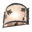 1 - Light Flush Mounted Sconce