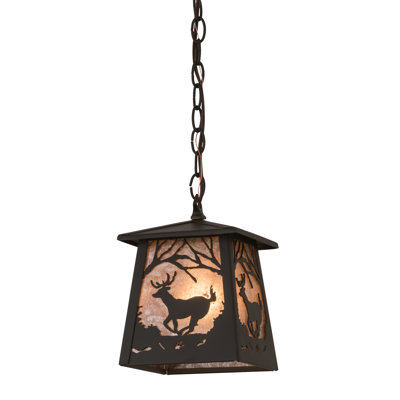 Deer At Dawn 1 - Light Pendant
