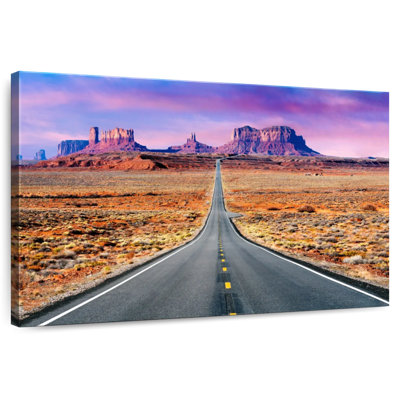 Mehar Road To Monument Valley Sunset