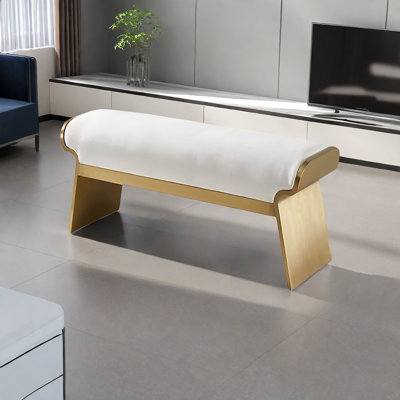 Banc de bout de chambre Italian Luxe Home