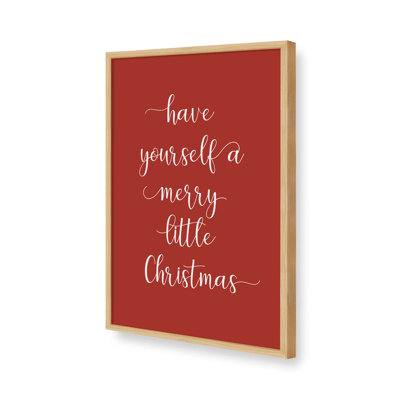 Merry Little Christmas Art Print