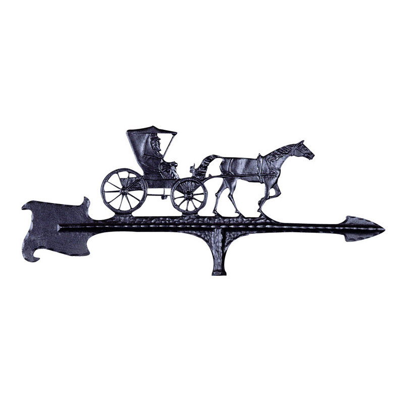 30" Country Doctor Weathervane in Black
