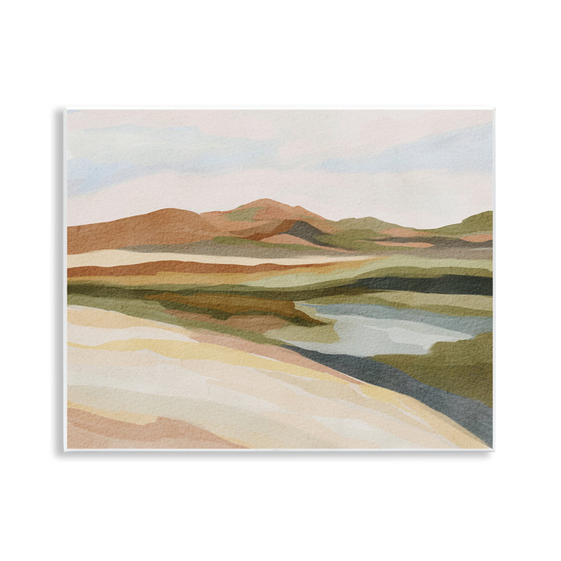 «Southwestern Land Scenery Wall Art» par Nikita Jariwala