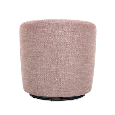 Fauteuil pivotant de 60 lb, coussin rembourré en mousse rouge