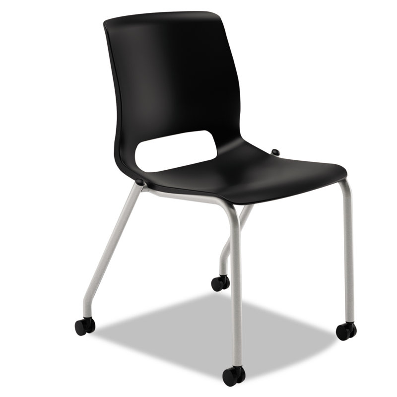 Chaise empilable Motivate, Onyx