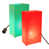 Rouge / Vert sélectionné
