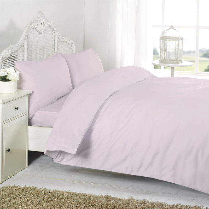 100% Egyptian-Quality Cotton 200 Thread Count Extra Deep Fitted Sheet, Pink, Kingsize (5')