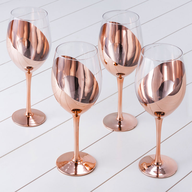 4 Piece 414ml Red Wine Glass Set