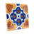 Provincial Alhambra Deco 6 In. X 6 In. Porcelain Wall Tile