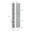 Deo Freestanding Linen Cabinet