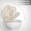 Siège de toilette commercial à fermeture douce avec formation intégrée pour tout-petits - conception confortable sans souci, facile à installer et à nettoyer, convient aux toilettes rondes de 17 po, couleur amande, ronde de 17 po-125827761