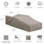 Housse pour chaise longue d'extérieur en métal 35 po Original Hoyt