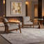 Whitney Lounge Chair with Wood Panel-1330879515